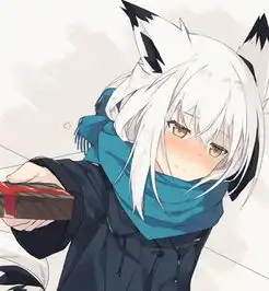 白色系男头像动漫白色背