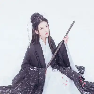 美女头像真人古风