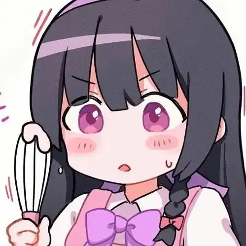 温柔女生动漫头像要把快乐藏起来应付苦日子