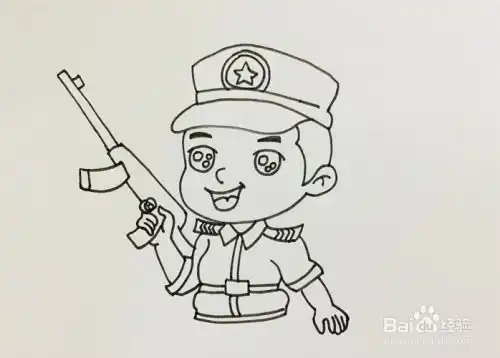 老师卡通头像简笔画夕阳