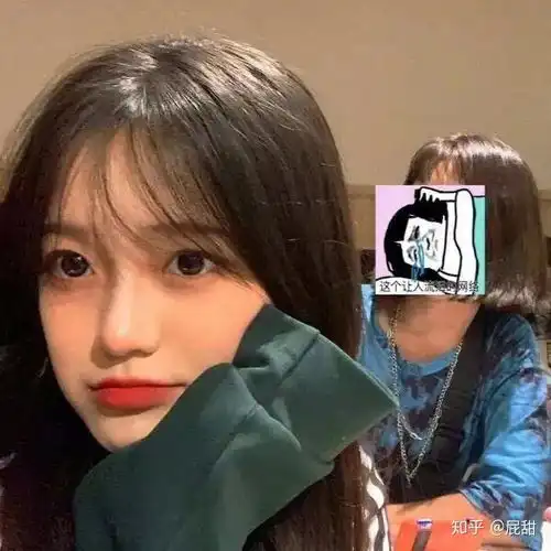 敲好看的闺蜜头像无水印