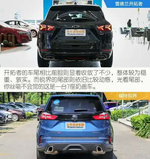 开启美系suv新竞争雪佛兰开拓者对比福特锐界