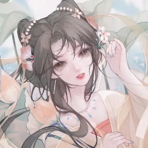 古风精美手绘头像做一个素净的人,远离那些混乱和嚣张