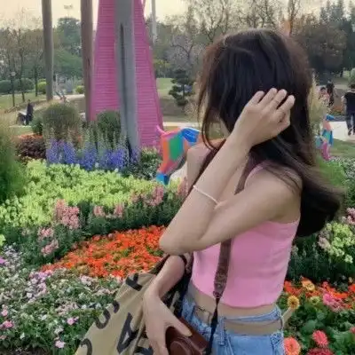 粉色系可爱女生头像