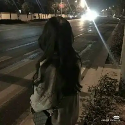 伤感女头侧脸韩系高清低头伤感头像图