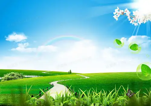 绿背景背景图片下载免费高清绿背景背景设计素材图精灵