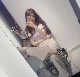 女生真人头像全身站着