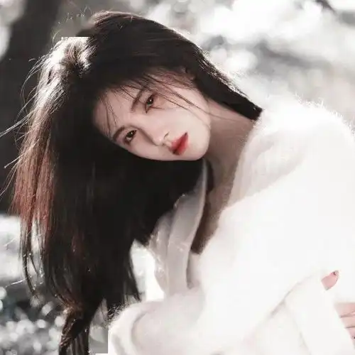 清纯女生头像白色系远离尘嚣