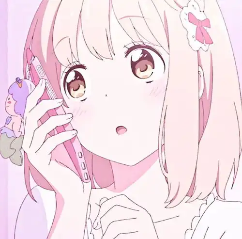 少女心头像粉色系列图文