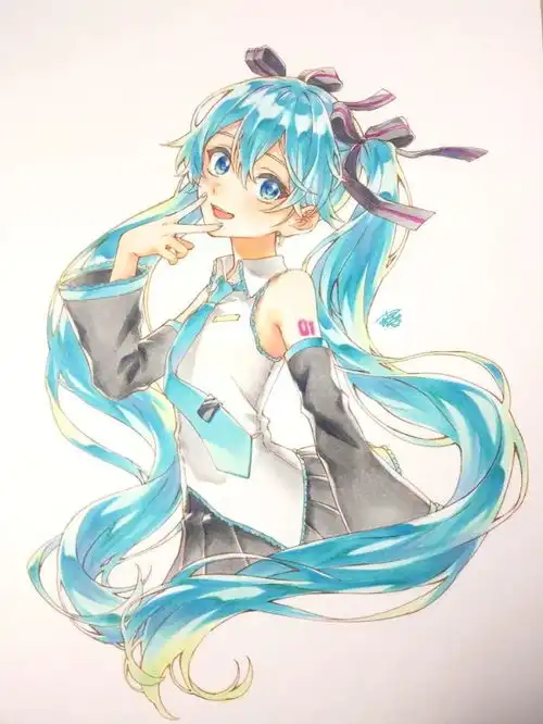 初音未来miku系列新手入门动漫人物女生素材