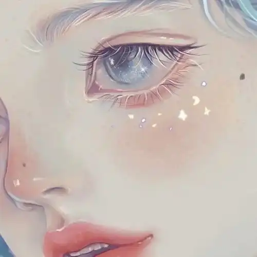 全网最火插画风格美少女战士头像