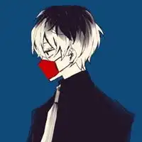 2019男生韩版最新最火蓝色头像