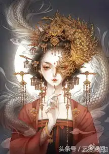 她的画带有一种仙气,笔下的古风美人美到晕厥
