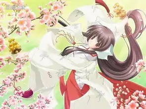 绿系动漫女头像清新淡雅