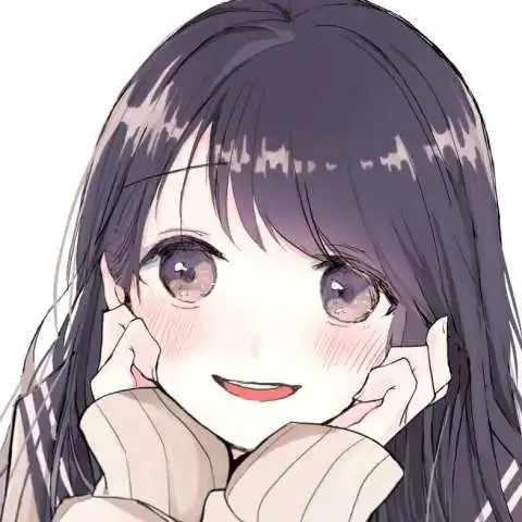 空年动漫女生头像我愿坐听风雨,除去颠沛流离,余生欢喜