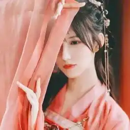 古风头像女生冷艳霸气蓝色系动漫闺蜜