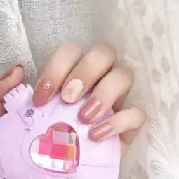 雾色美甲,超级仙