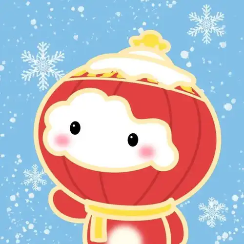 可爱小头像冰墩墩雪容融