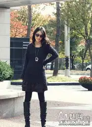 韩系时髦女孩冬季实用搭配示范2