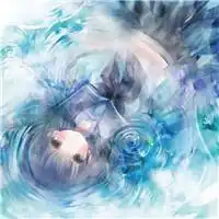 求qq头像动漫头像要蓝色的最好浅蓝色的女孩的