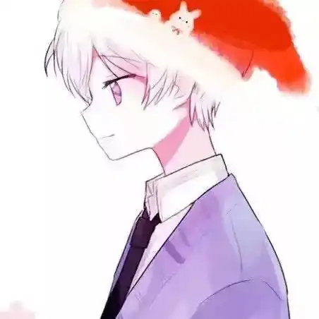 圣诞动漫情头以爱你为内容,以余生为落笔