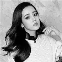 高冷头像黑色系迪丽热巴