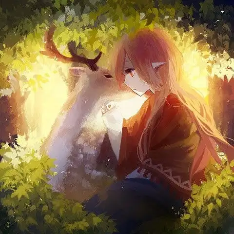 二次元可爱头像萌系少女
