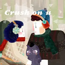 小情侣系列插画