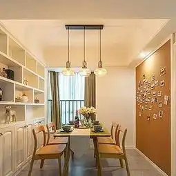 北欧风格120平米温馨118平治愈系北欧客厅效果图