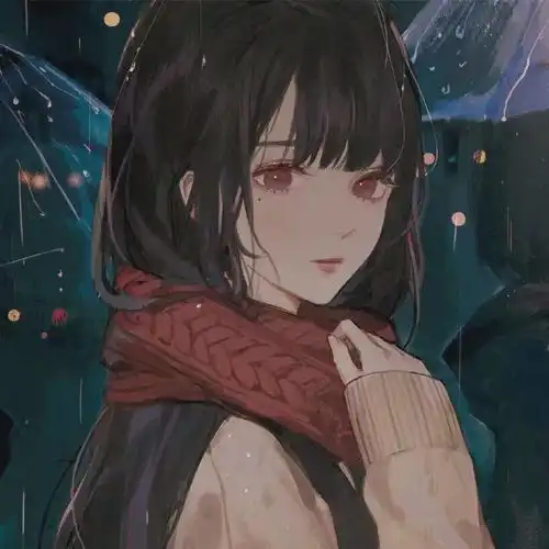 清冷系女头动漫美女头像