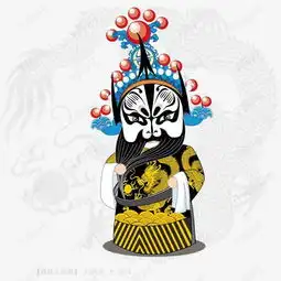 京剧人物卡通版矢量素材图片免费下载高清装饰图案psd千库网图片编号2291480
