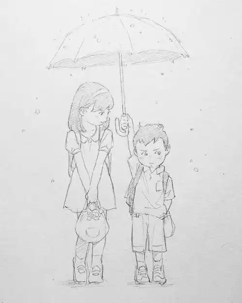 人物速写,头像练习