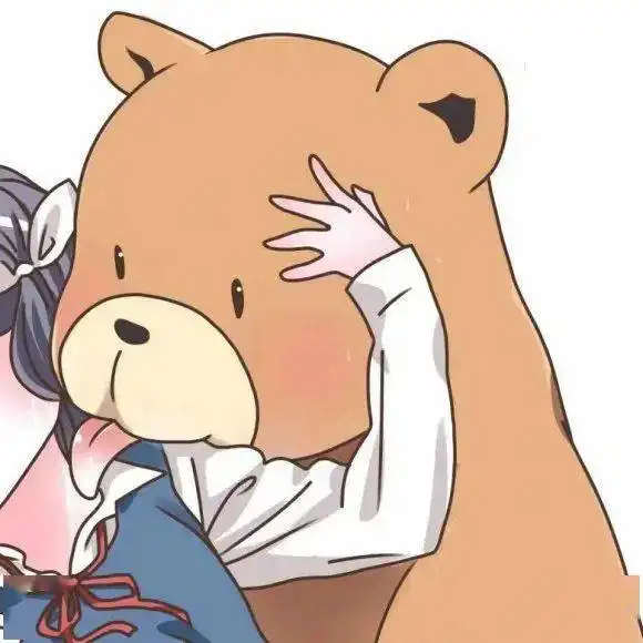 卡通女孩牵狗情侣头像情