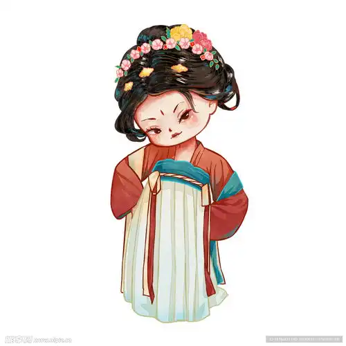 微信头像女生简单卡通汉