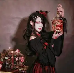 黑暗系闺蜜头像