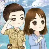 微信头像军人卡通头像探