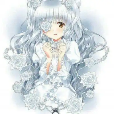 卡通头像女生高冷霸气高冷范卡通二次元女神头像