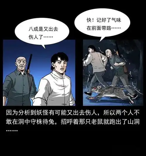 漫画故事深夜进山