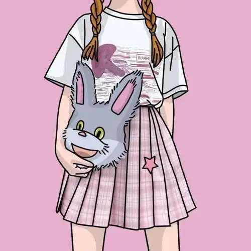 服装插画这组jk小姐姐插画也太好看了吧今天我们都是jk女孩