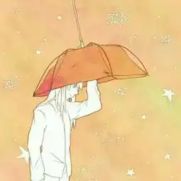 情侣头像纯色系一对不是