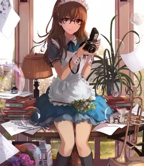 超呆萌的二次元卡通美图,我们都已经长大了