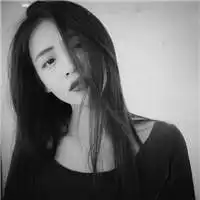 头像女生黑白简约微信头像图片大全