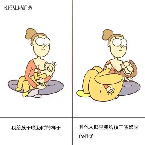 母亲抚养孩子的各种艰辛和尴尬神写实漫画,做母亲的都有共鸣