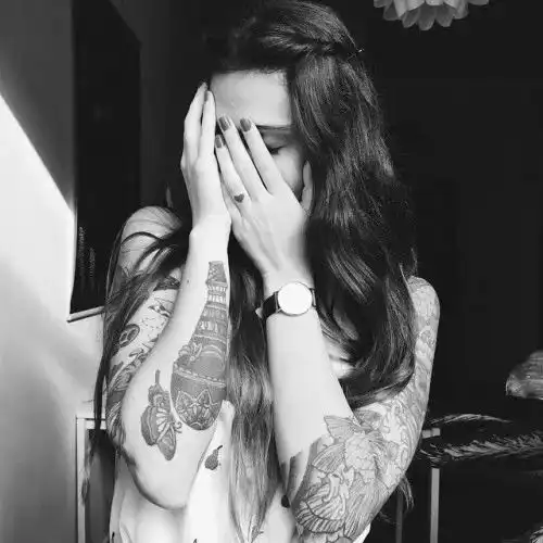 黑白款的男生女生头像