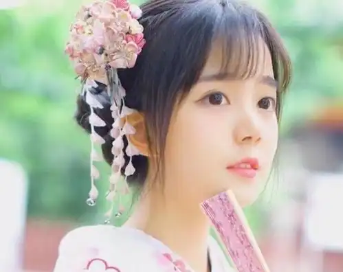 温柔系头像女古风落叶之