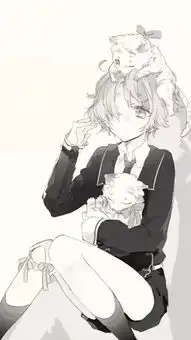 女生头像白色简约系高清