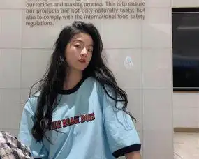 夏季2019新款韩版古着感少女港味撞色丧系短袖t恤女装宽松上衣潮