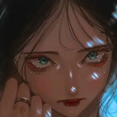 手绘动漫优质温柔女头无法阻止女生头像我要个性网