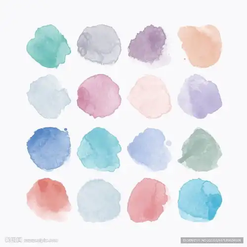 颜色涂鸦设计图其他素材