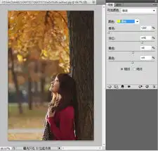 暖色系头像调出